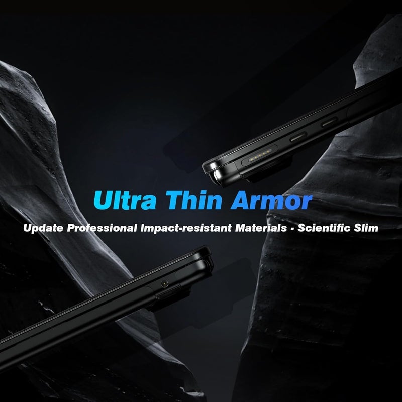 Eoocoo حافظة متوافقة مع ماك بوك إير 15 بوصة 2026 2025-2023 إصدار M4 A3241 M3 A3114 M2 A2941 شاشة ريتينا السائلة، حافظة بلاستيكية صلبة وغطاء لوحة مفاتيح وواقي شاشة، أسود - Image 2